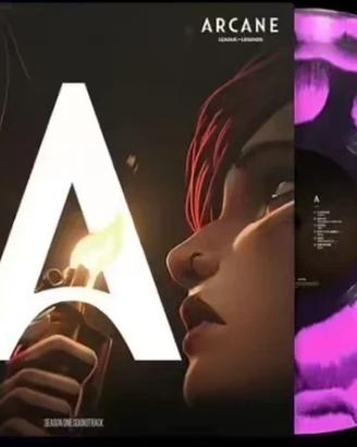 Arcane Season 1 - OST Vinyl Pink splatter Limited