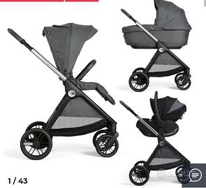 Chicco bellagio trio black satin