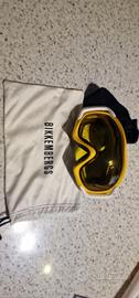 maschera da neve Bikkembergs gialla
