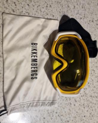 maschera da neve Bikkembergs gialla