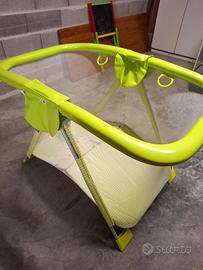Box Bimbo Brevi "Circus Italia" Verde Fluo + Scato