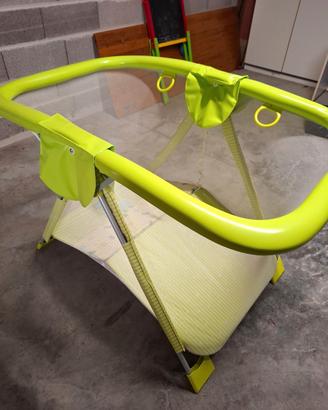 Box Bimbo Brevi "Circus Italia" Verde Fluo + Scato