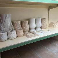 Portafiori Lampada Vaso in marmo