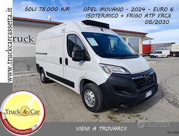 OPEL MOVANO-2024-ATP FRCX 05/2030-FRIGO-EURO 6