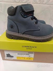 stivaletti lumberjack junior blu taglia 22