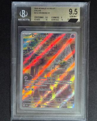 Carta Pokemon Drowzee BGS 9.5