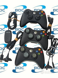 Accessori Microsoft Xbox 360 3 Gamepad+ricevitore*