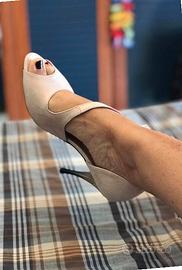 Scarpe tango in pelle.