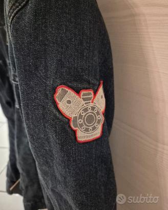 Giacca Moto Guzzi Jeans con protezioni nuova