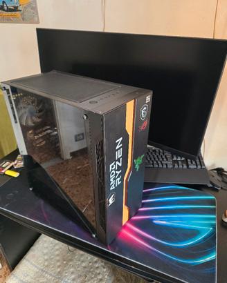case Msi + alimentatore Bequiet! 600W modulare