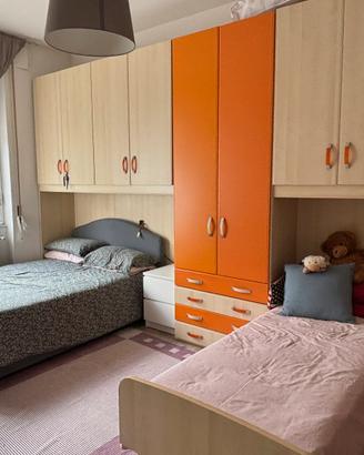 Armadio con letti singoli