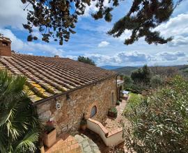 Casale e dependance in collina Grosseto