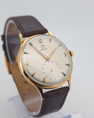 Omega Calatrava Honycomb 1950 18kt