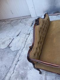 Divano 2 posti stile Liberty primi del 900