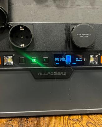 Powerstation All Power Camping 700Watt picco 1400W