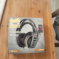 cuffie gaming rig400 MAI APERTE