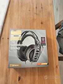 cuffie gaming rig400 MAI APERTE