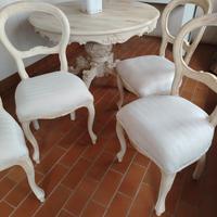 SEDIE SHABBY ANTICATE 