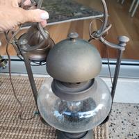 lampadario in ottone