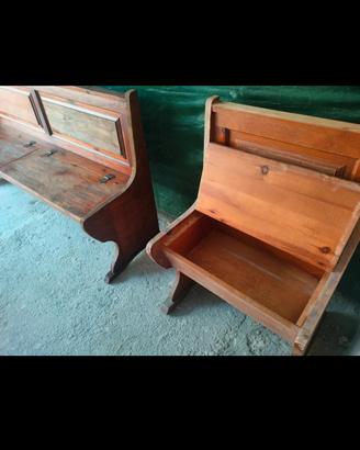 panche cassapanche in legno