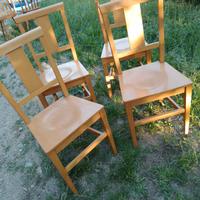 sedie in legno 