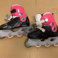 Pattini Bambina 32-35 ruote luminose