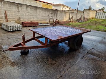 carrello artigianale per la campagna 