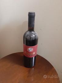 sei vecchie bottiglie  vino vario da collezione.