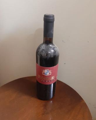sei vecchie bottiglie  vino vario da collezione.