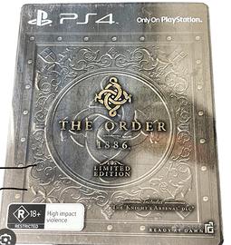 The order 1886  steelbook ps4