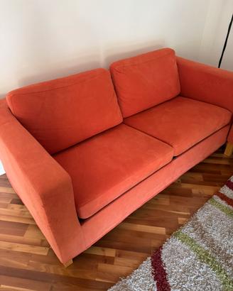 Divano Letto 2 Posti Arancione - Comodo e Moderno