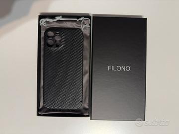 Iphone 12 pro cover in carbonio