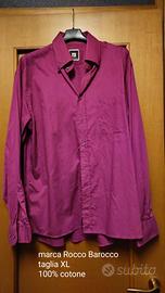 Magnifica camicia da uomo Rocco Barocco, taglia XL