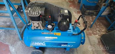 compressore aria abac 100 lt