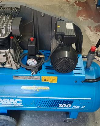 compressore aria abac 100 lt