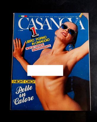 CASANOVA N. 20 1989 - RIVISTA HARD - PETER NORTH