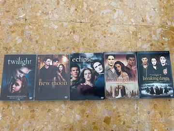 Saga completa di Twilight in Dvd