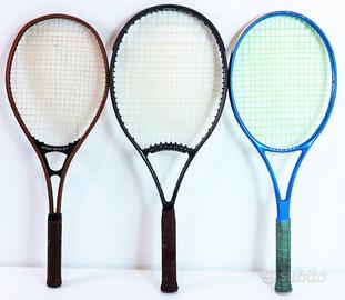 3 racchette tennis vintage rossignol snauwaert sma