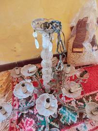 lampadario vetro di murano Maria Teresa 