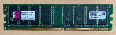 Memoria ram KINGSTON 1GB DDR400