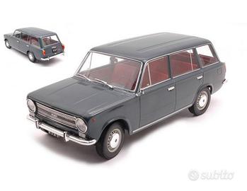 TRIPLE9 1/18 Fiat 124 Familiare Medium Grey 