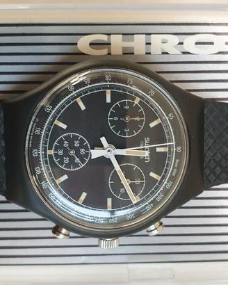 SWATCH Chrono SCB 100 BLACK FRIDAY 1990