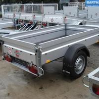 Rimorchio Frenato ed ammortizzato 212x128 cm 1000