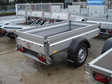 Rimorchio Frenato ed ammortizzato 212x128 cm 1000