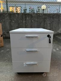 Cassettiera da ufficio, 3 cassetti