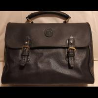 Borsa  bauletto Trussardi blu scuro pelle/ecopelle