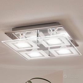 Plafonier3 Eglo LED 4x GU10 3W 2 pezzi