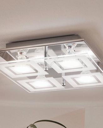 Plafonier3 Eglo LED 4x GU10 3W 2 pezzi