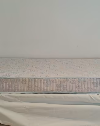 letto ferro battuto con materasso