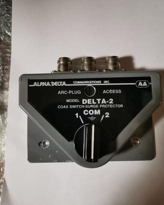 Commutatore d'antenna  ALPHA-DELTA - 2 posizioni